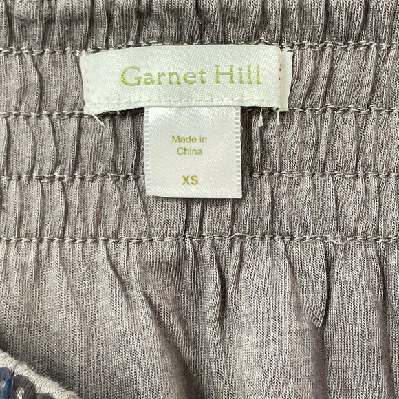 Garnet Hill Silver Gray Sequined Formal Mini Skirt Women’s Size XS - Picture 6 of 8